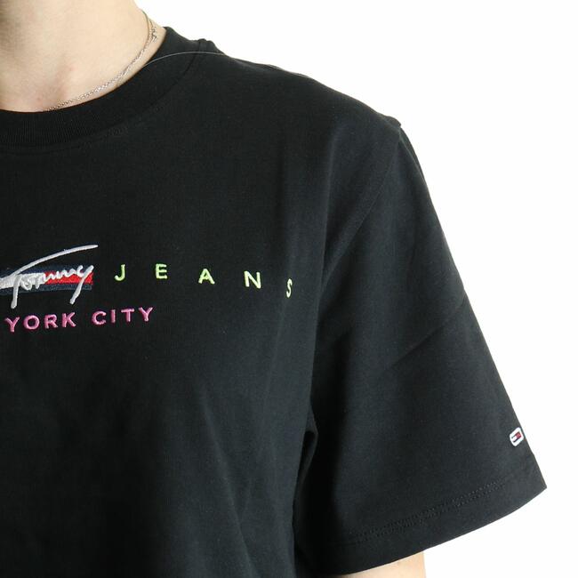 T-SHIRT CROP MODERN LOGO TOMMY JEANS - Mad Fashion | img vers.650x/